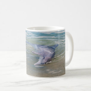 Caneca De Café Macaco curioso e divertido Mia Dolphin