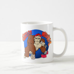 Caneca De Café Macaco de graxa