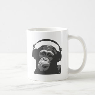 CANECA DE CAFÉ MACACO DO DJ