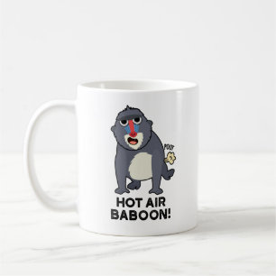 Caneca De Café Macaco-Macaco-Macaco-Pó, Engraçado, Com Ar Quente