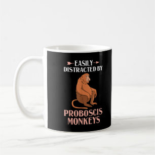 Caneca De Café Macaco Narigudo Macacos Engraçados de Nariz Compri