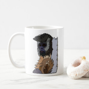 Caneca De Café Macaco-prego