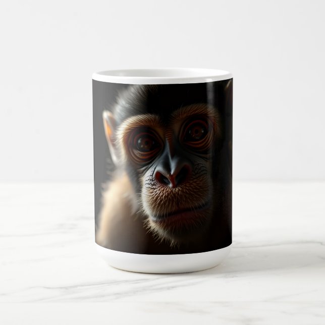 Caneca De Café Macaco sênior (Centro)