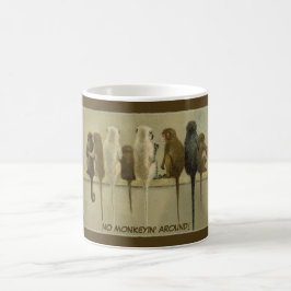 Caneca De Café Macacos - Aniversário Comercial do Grupo Personali