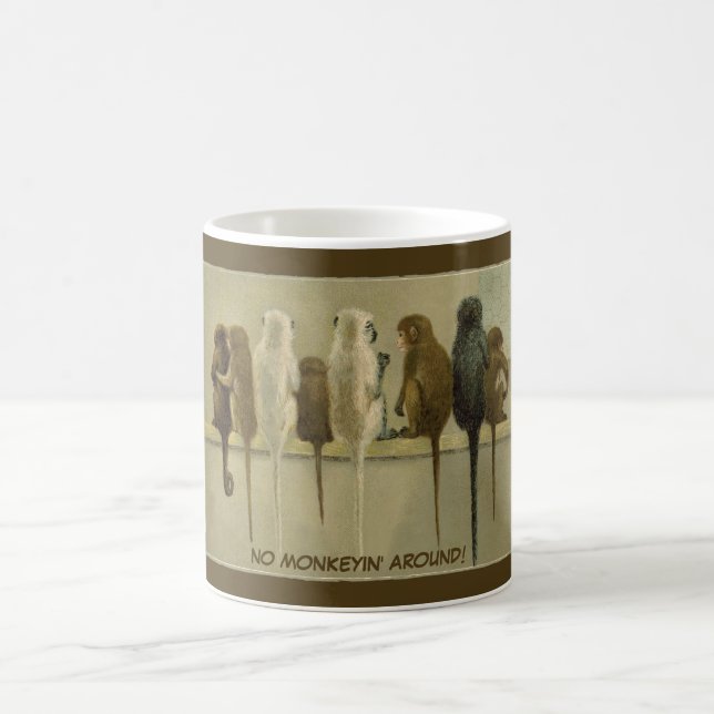 Caneca De Café Macacos - Aniversário Comercial do Grupo Personali (Centro)