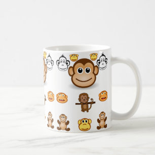 Caneca De Café macacos-canecas