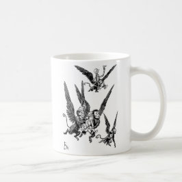 Caneca De Café Macacos do vôo de mágico de Oz