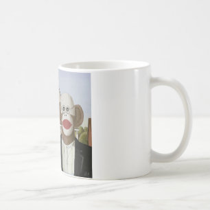 Caneca De Café Macacos-meias góticos americanos
