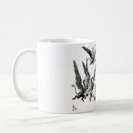 Caneca De Café Macacos Voadores do Mágico de Oz