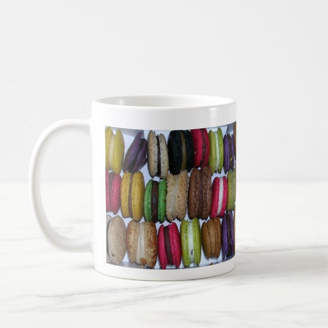 Caneca De Café Macarons (Esquerda)