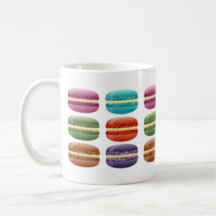Caneca De Café Macarons colorido