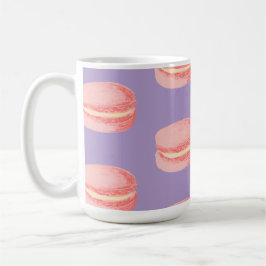Caneca De Café Macarons Rosa
