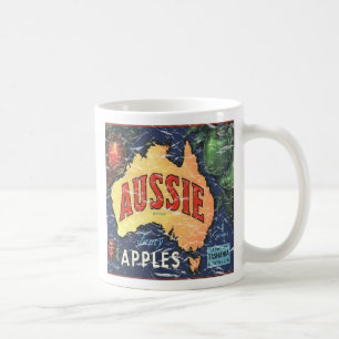 Caneca De Café Maçãs Aussie - Em apuros