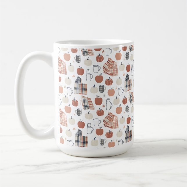 Caneca De Café Maçãs e Abóboras de Casa de Campo (Esquerda)