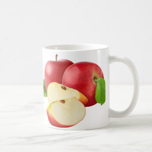 Caneca De Café Maçãs vermelhas
