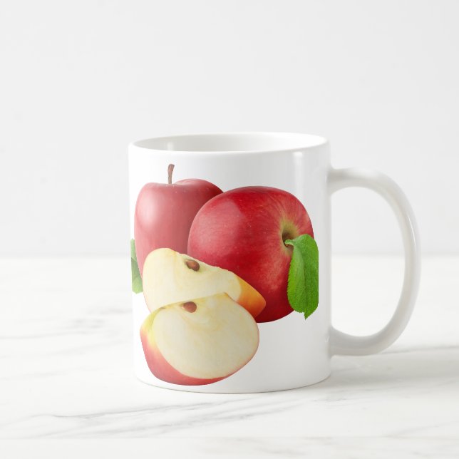 Caneca De Café Maçãs vermelhas (Direita)