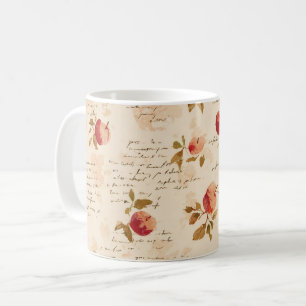 Caneca De Café Maçãs Vermelhas Francesas