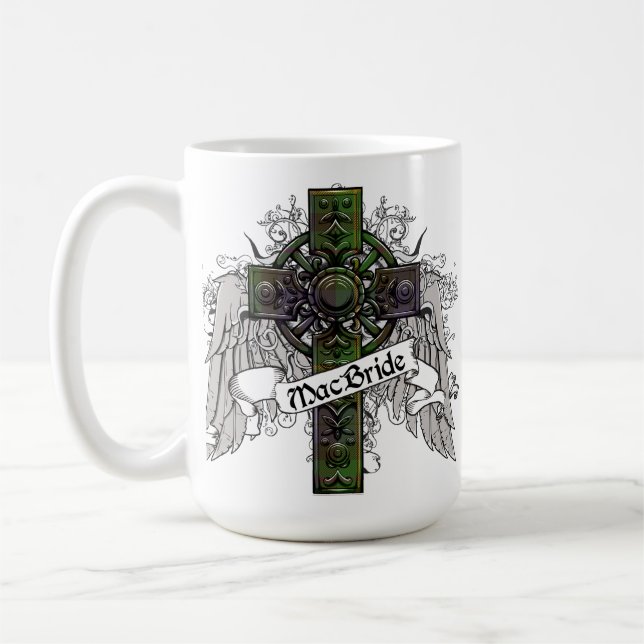 Caneca De Café MacBride Tartan Cross (Esquerda)