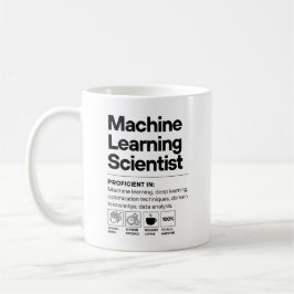 Caneca De Café Machine Learning Scientist