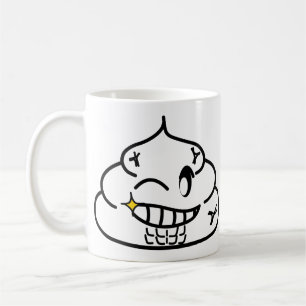 Caneca De Café Macho Poop - Brootsch, PooPoo