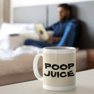 CANECA DE CAFÉ MACHOS DE CAFÉ DE SUCO DE POOP