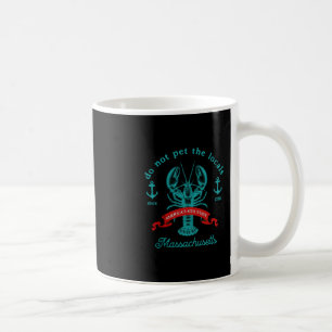 Caneca De Café Machusetts Não Faça Carinho Nos Locais Camiseta Di