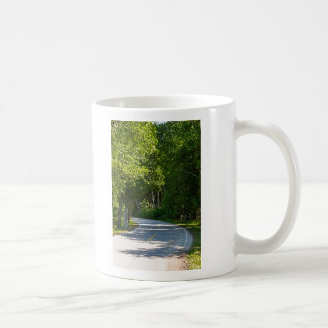 Caneca De Café Mackinac Lake Shore Drive (Direita)