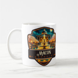 Caneca De Café Macon, Geórgia | Vintage