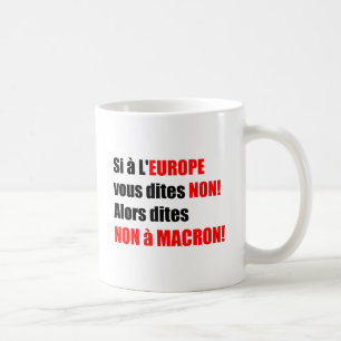 Caneca De Café MACRON = Mondialização