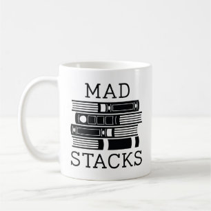 Caneca De Café Mad Stacks
