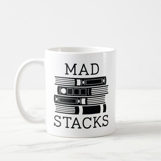 Caneca De Café Mad Stacks (Esquerda)