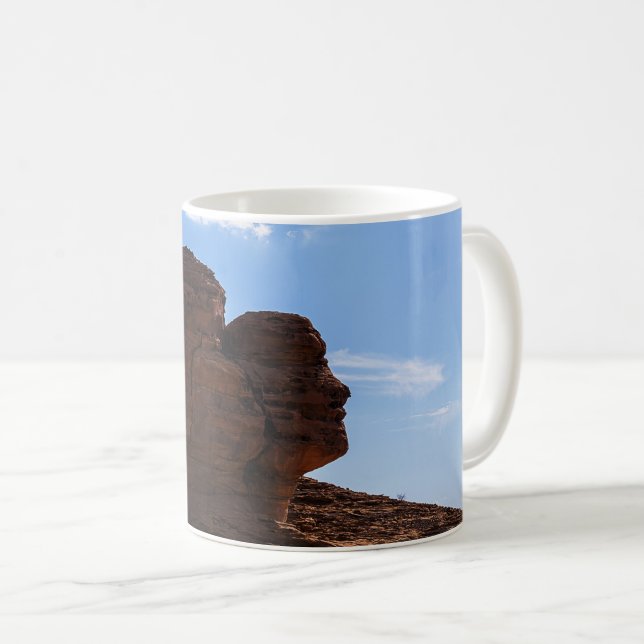 Caneca De Café Madain Saleh (Frente Esquerda)