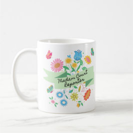 Caneca De Café Madame Court Reporter Primavera Mug
