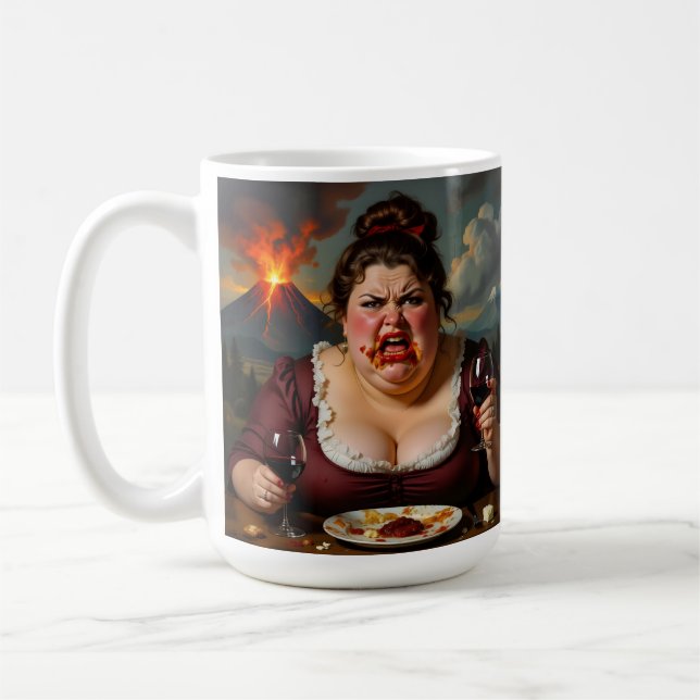 Caneca De Café “Madame Lava-Cake”- She Blows At A Moments Notice (Esquerda)
