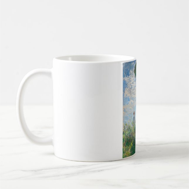 Caneca De Café Madame Monet and Her Son by Claude Monet (Esquerda)