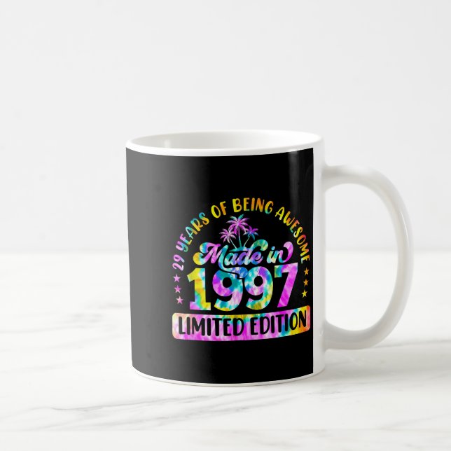 Caneca De Café Made In 1997 Limited Edition 29 Birthday 29 Year O (Direita)
