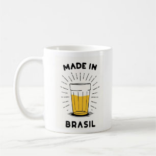 Caneca De Café Made in Brazil
