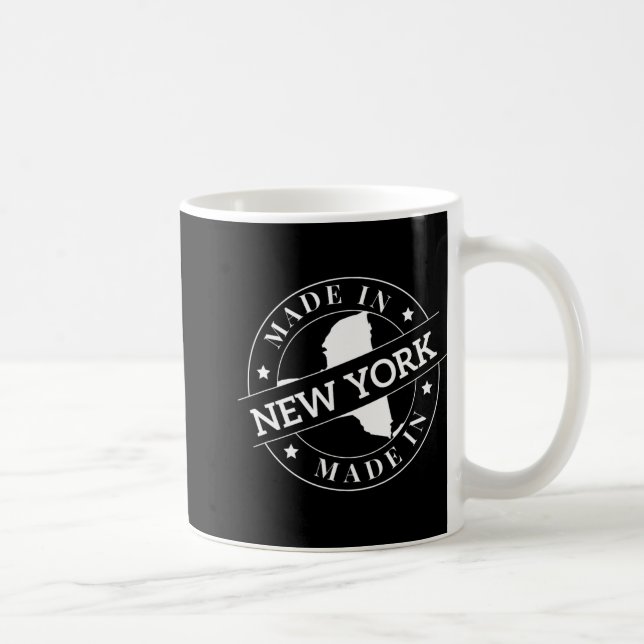 Caneca De Café Made In New York  (Direita)