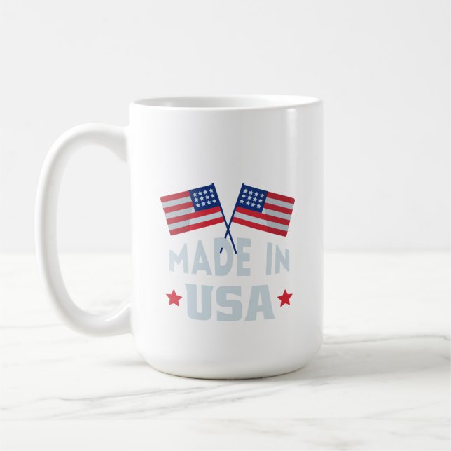 Caneca De Café Made in USA mug (Esquerda)