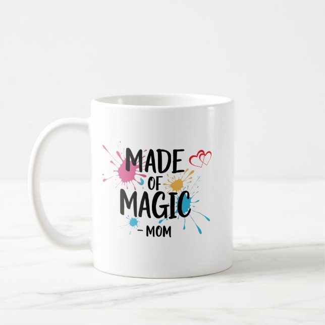 Caneca De Café Made of Magic Mãe (Esquerda)
