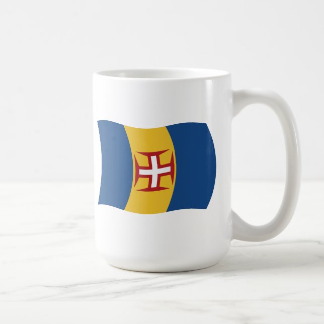 Caneca De Café Madeira Flag Mug (Direita)