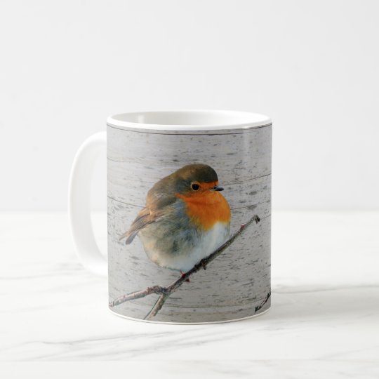 Caneca De Café Madeira lançada costa vermelha dos peitos do