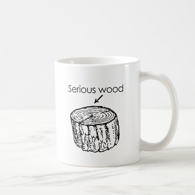 CANECA DE CAFÉ MADEIRA SÉRIA (Direita)