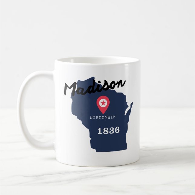 Caneca de café Madison (Esquerda)
