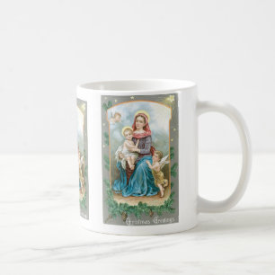 Caneca De Café Madonna com criança do cristo