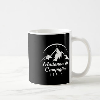 Caneca De Café Madonna Di Campiglio Itália Ski Resort Skib Snowb