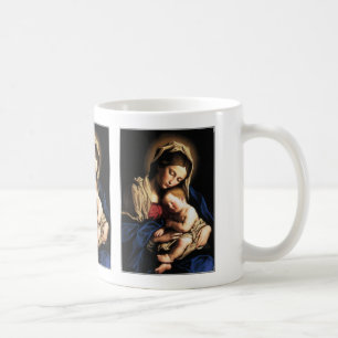 CANECA DE CAFÉ MADONNA E CRIANÇA