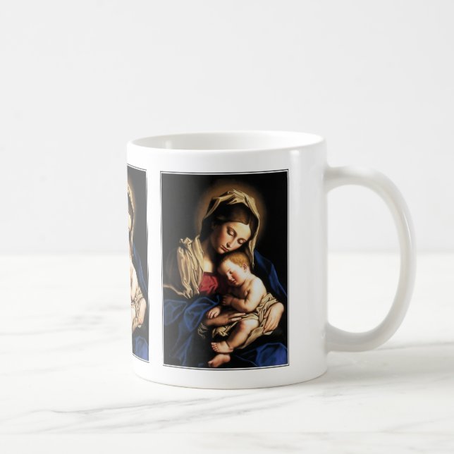 CANECA DE CAFÉ MADONNA E CRIANÇA (Direita)