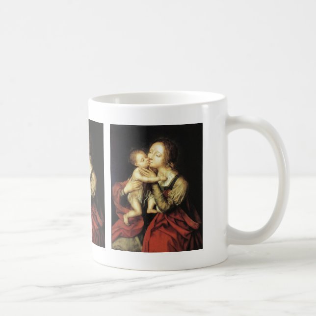 CANECA DE CAFÉ MADONNA E CRIANÇA (Direita)