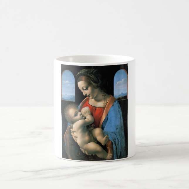 Caneca De Café Madonna Litta, Leonardo da Vinci, 1490-1491 (Centro)